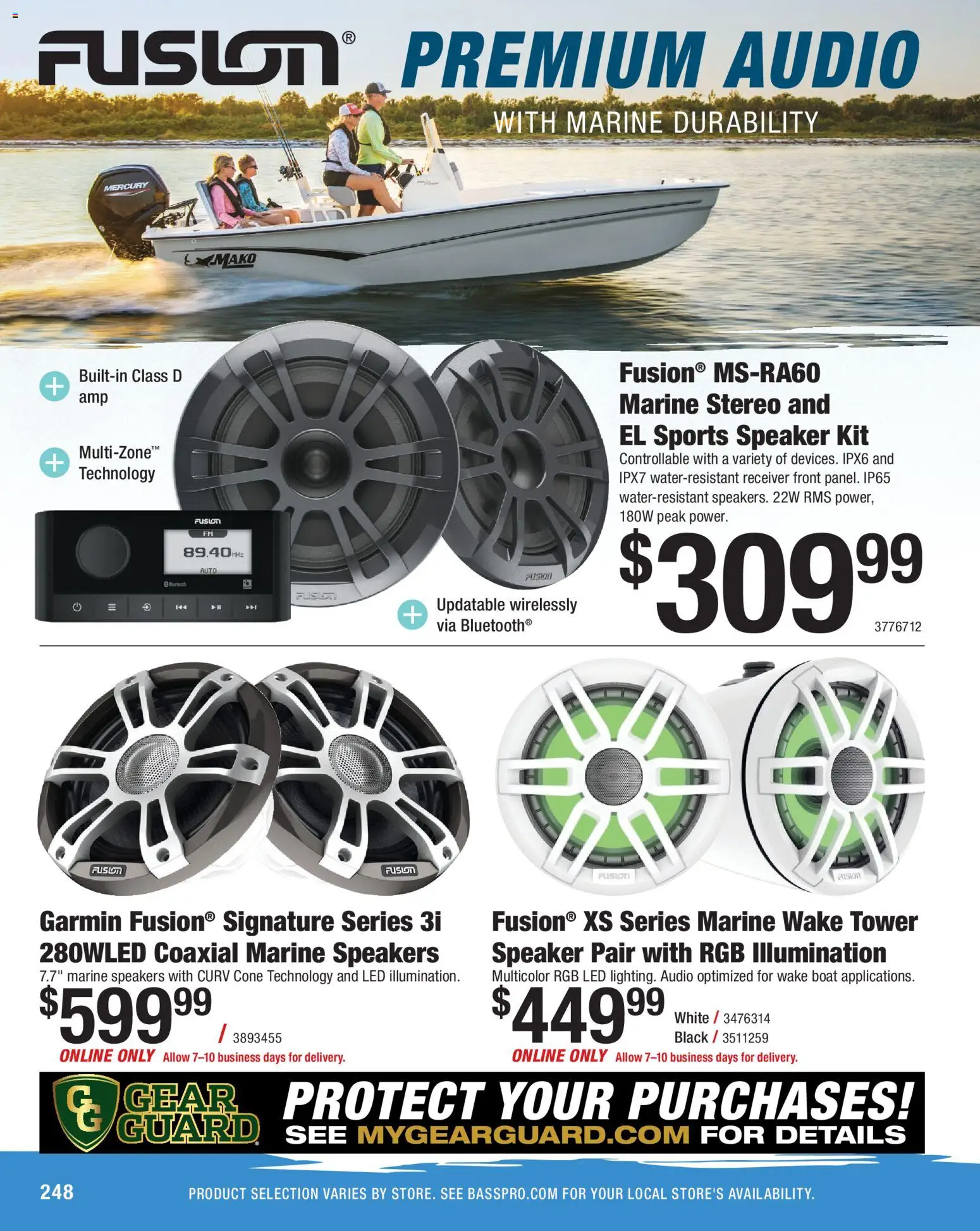 Cabela's Saltwater Specialist 26 - valid from 15.12.2025 | Page: 248 | Products: Fusion, Stereo, Receiver, Speaker