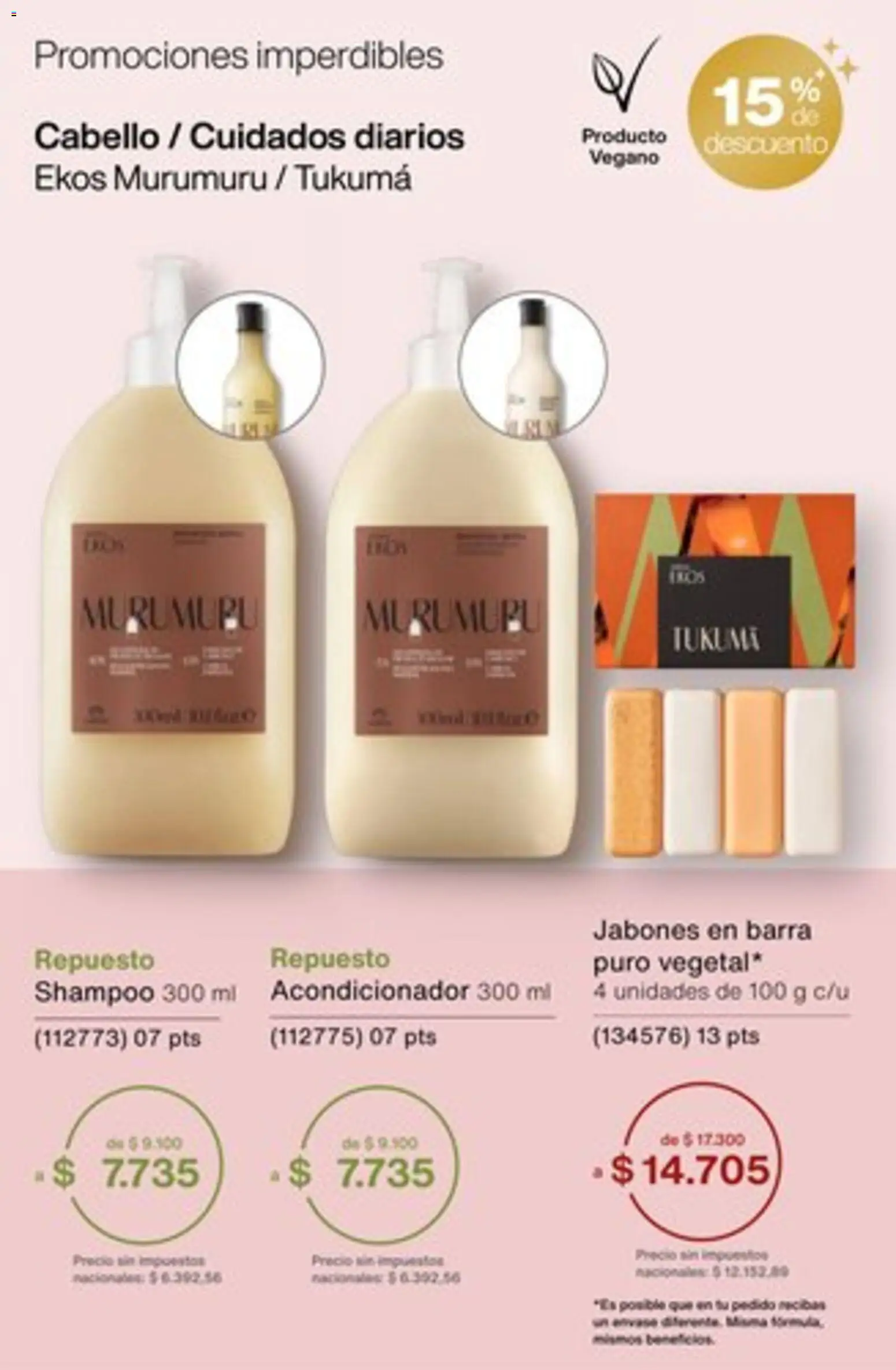 Catálogo Natura Ciclo 16/2025 │ válido desde el 01.11.2025 | Página: 71 | Productos: Shampoo, Acondicionador