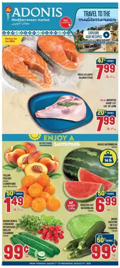 Preview of Adonis weekly flyer  from shop Adonis valid from 07.08.2025