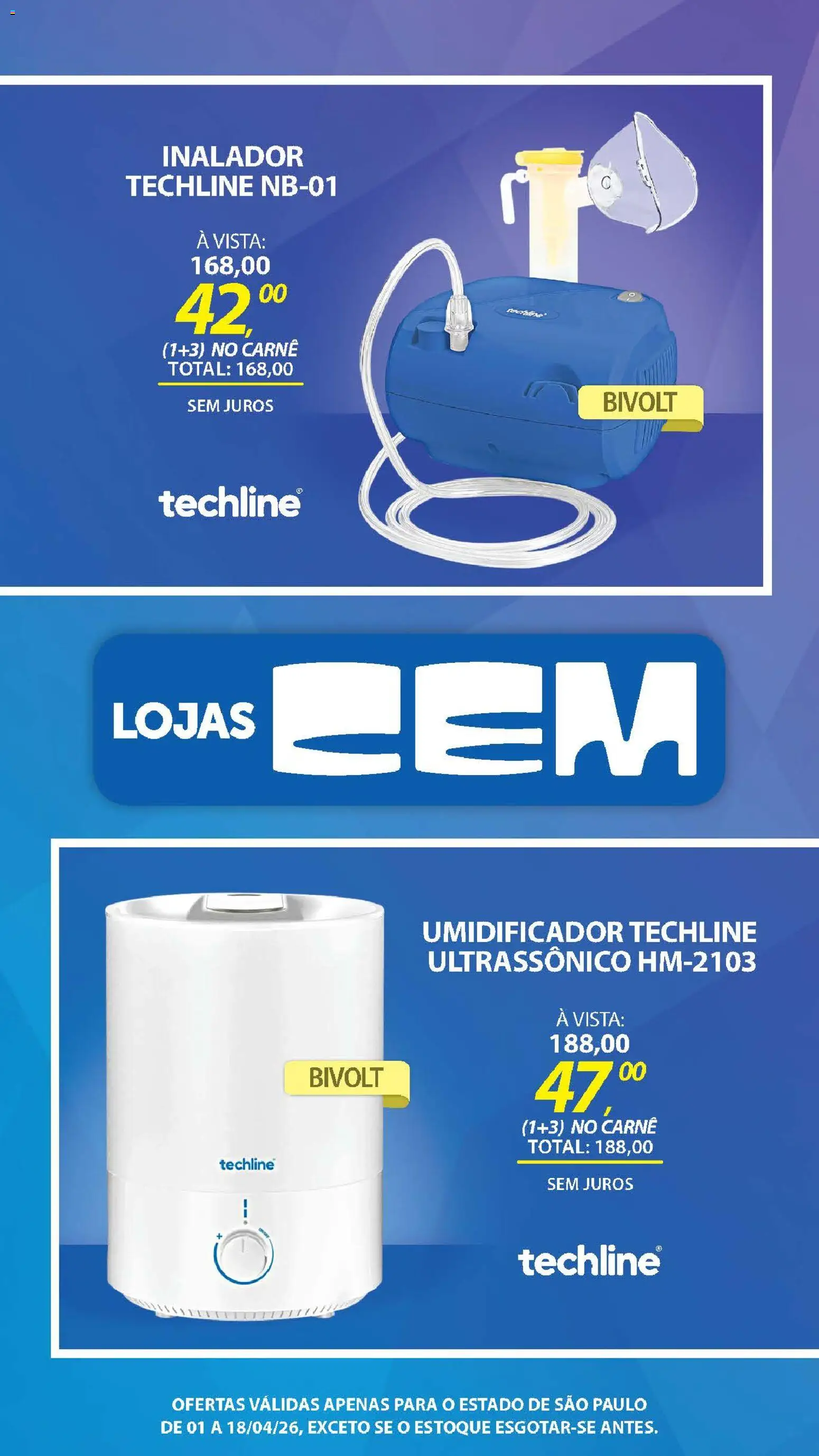 Lojas Cem Folheto - válido de 01.04.2026 | Página: 113