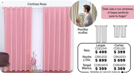 Vista previa de Colchas Concord - Catálogo, nuevo folleto de la tienda, válido en México a partir del 01.08.2025 | Página: 639 | Productos: Cortinas
