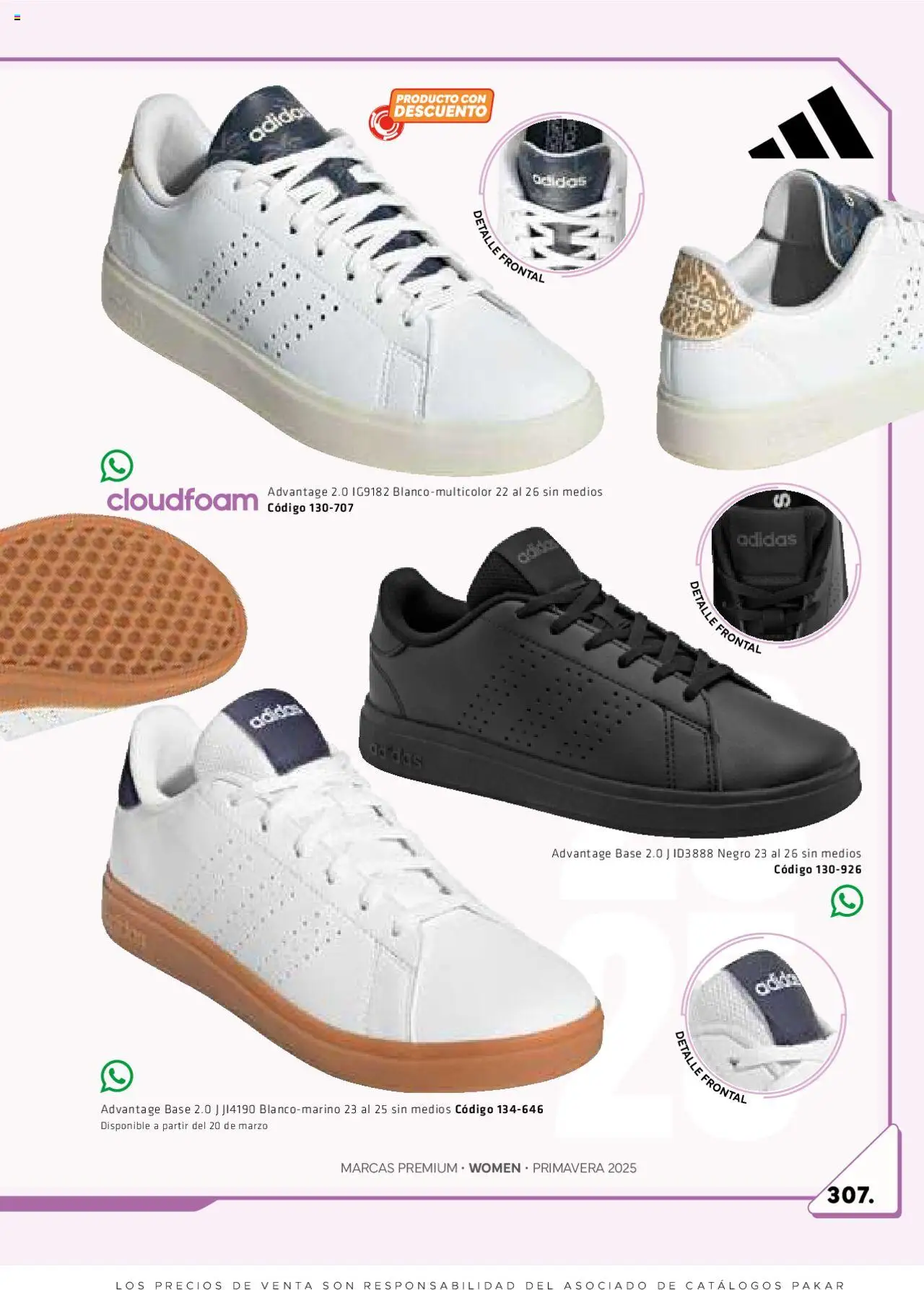 Nuevas ofertas de SC Pakar válidas en toda la República Mexicana desde el 06.03.2025. ¡Encuentra las mejores ofertas en SC Pakar catálogo Women! | Página: 307