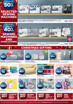 Preview of Spotlight  Catalogue  - valid from 15.12.2025 | Page: 11 | Products: Basket, Scissors, Tools, Sewing machine