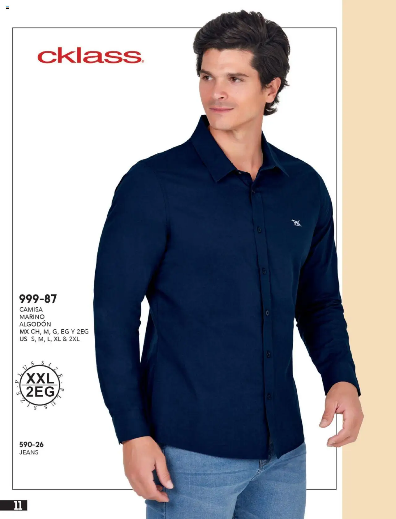 Nuevas ofertas de Cklass válidas en toda la República Mexicana desde el 14.07.2025. ¡Encuentra las mejores ofertas en Cklass catálogo Ropa Caballero! | Página: 12 | Productos: Camisa, Algodón