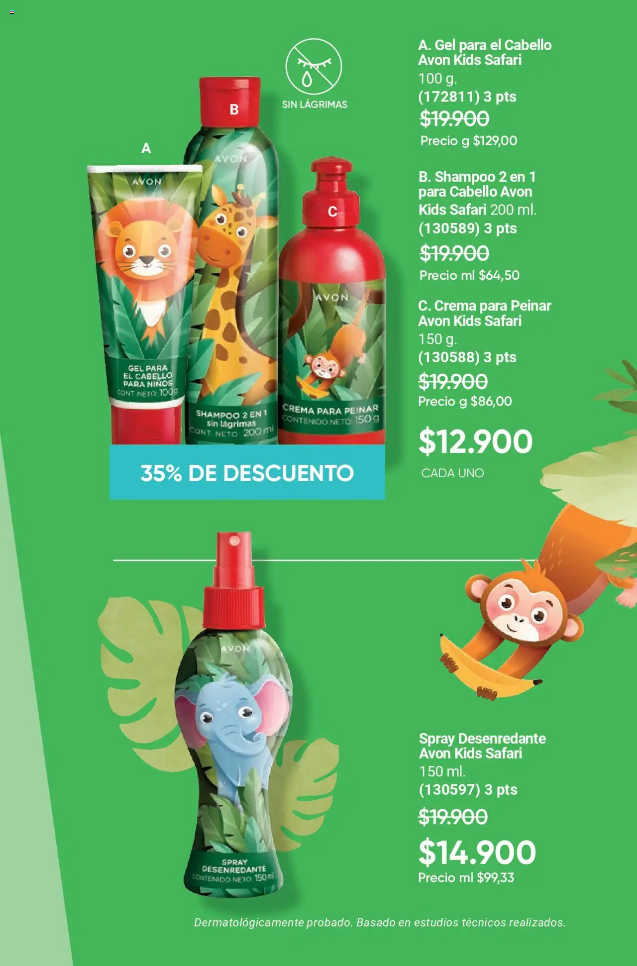 Avon revista - valida desde el 12.09.2025 | Página: 85 | Productos: Crema, Shampoo