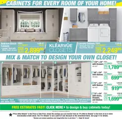 Menards Weekly Ad - valid from 04.09.2025 | Page: 5 | Products: Closet