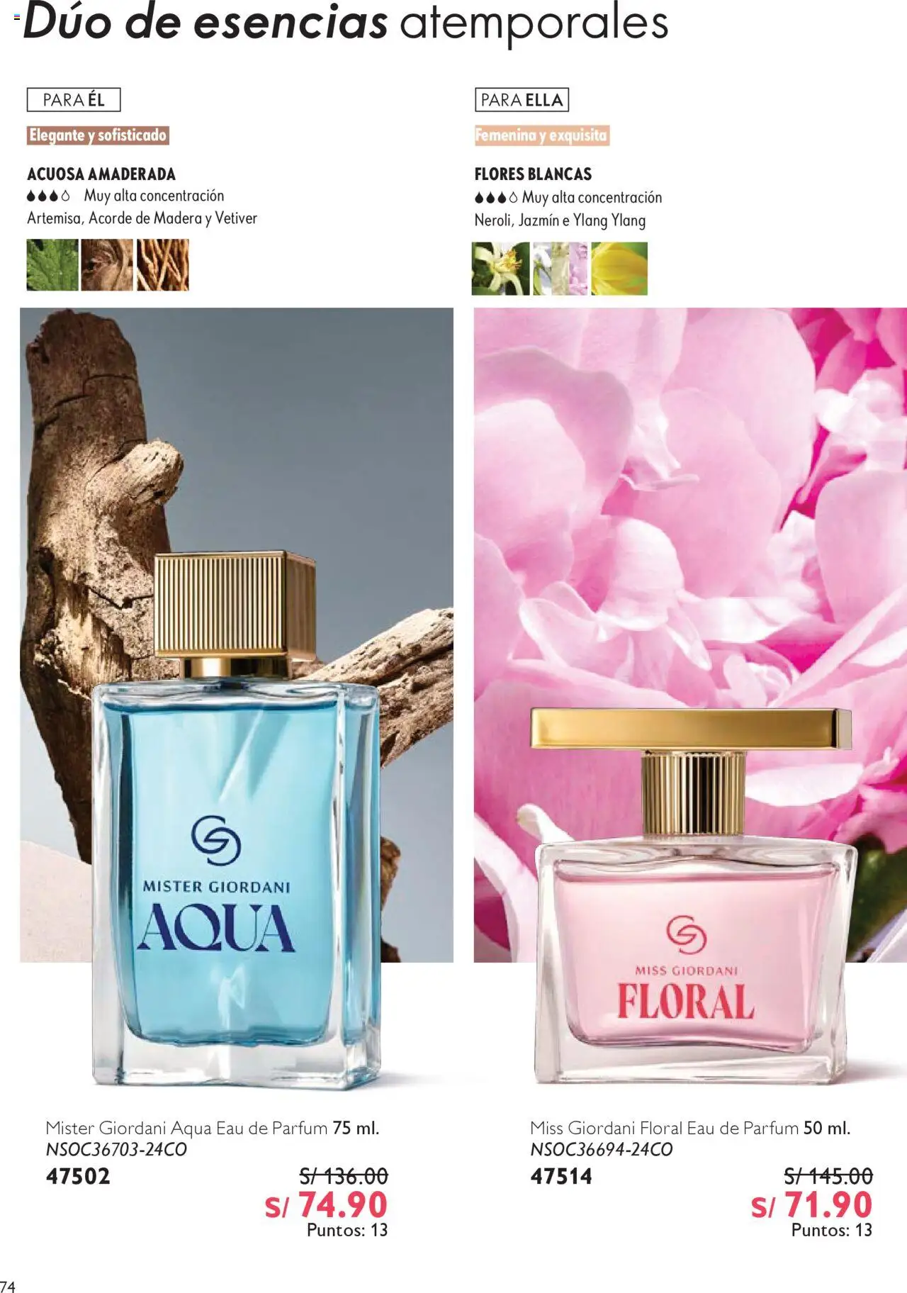 Catálogo Oriflame válido desde 04.10.2025 | Página: 74