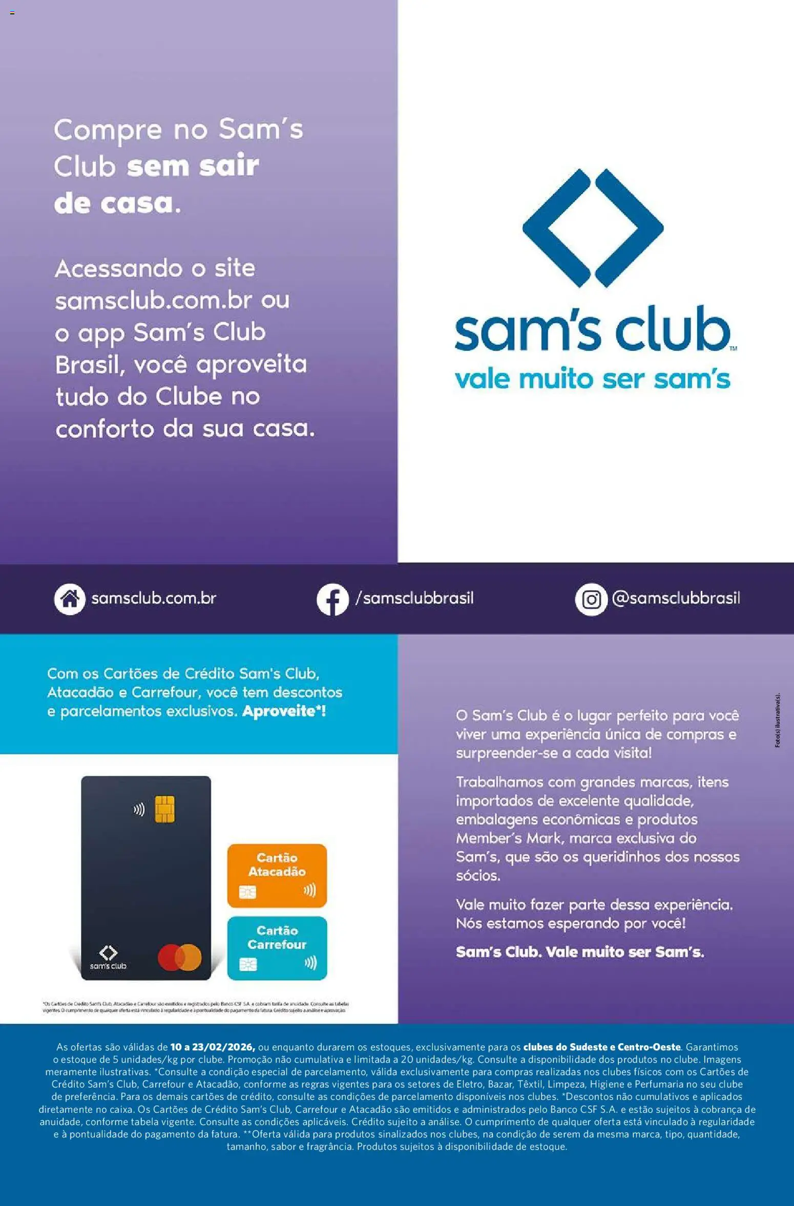 Sam's Club Folheto - válido de 10.02.2026 | Página: 13