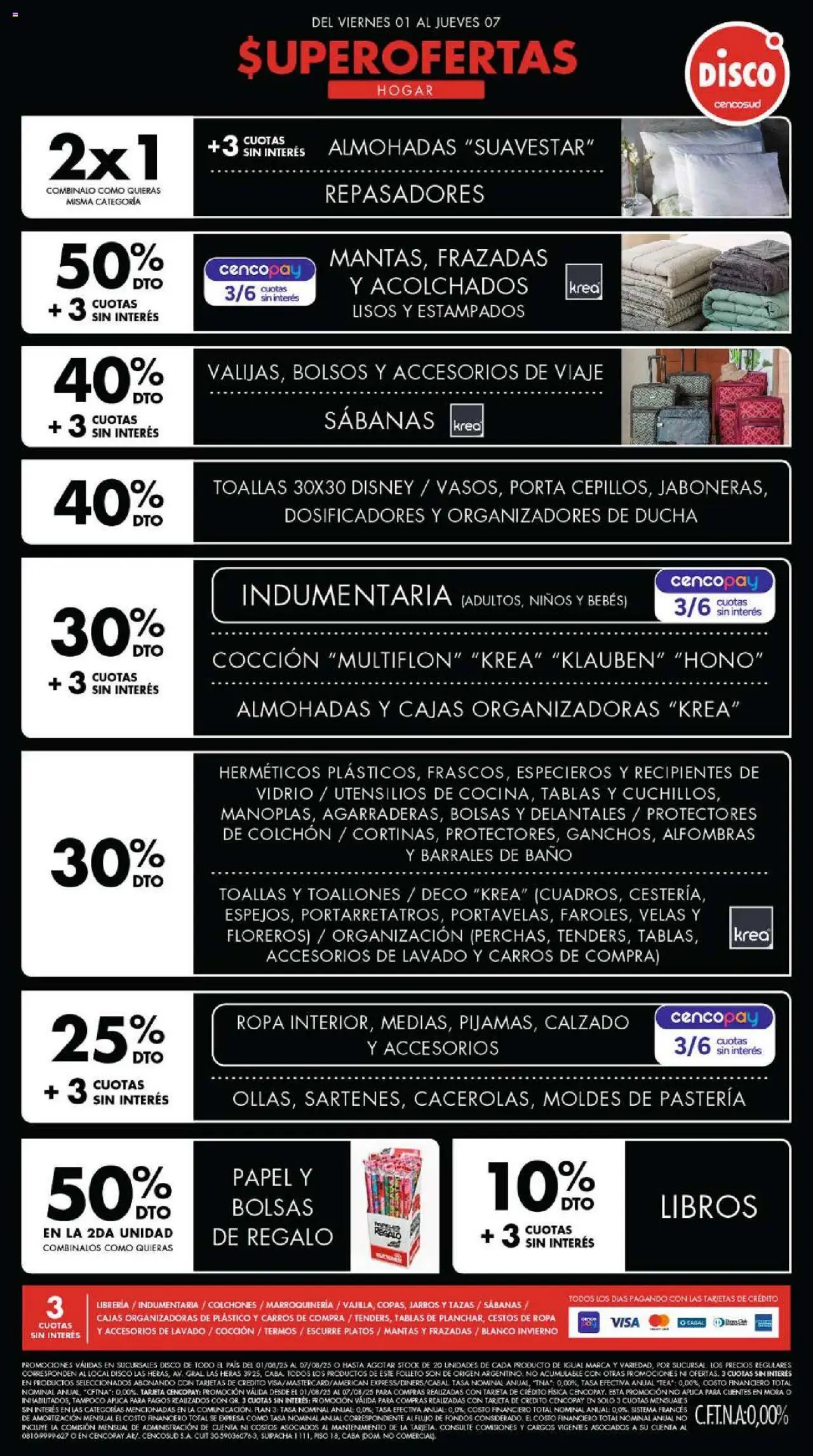Disco - Non food │ válido desde el 01.08.2025 | Página: 2 | Productos: Colchón, Baño, Ducha, Ropa