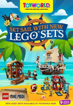 Preview of Toyworld Catalogue Set Sail With New LEGO Sets - valid from 01.08.2025