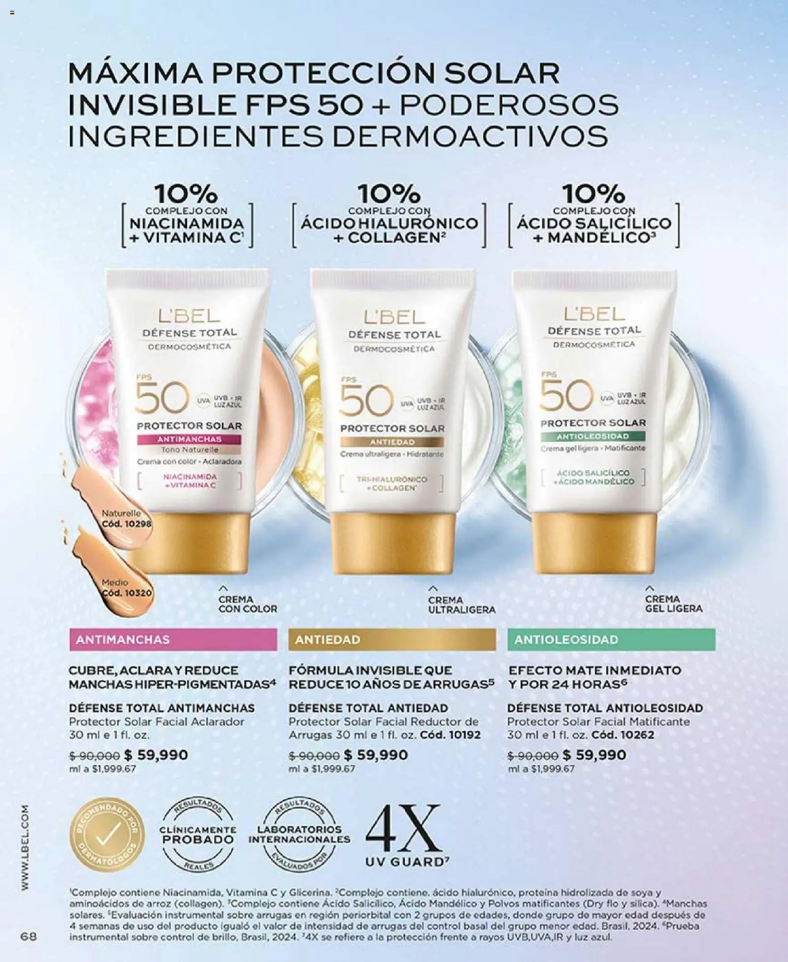 L'Bel revista - valida desde el 01.04.2026 | Página: 72 | Productos: Arroz, Sobre, Uva, Protector solar