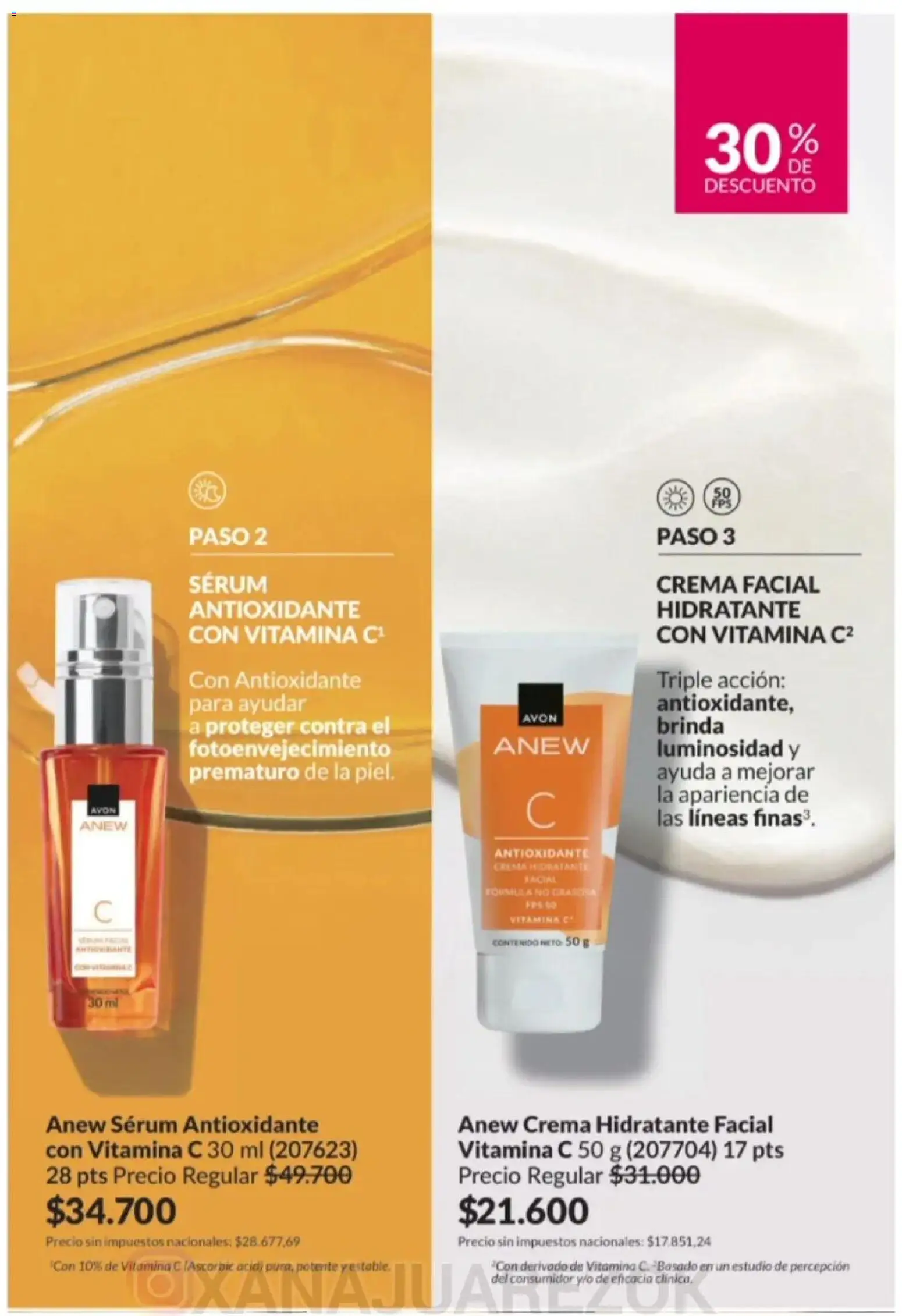 Avon - Campaña 3/2026 │ válido desde el 01.03.2026 | Página: 8 | Productos: Serum, Crema