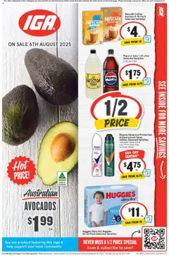 Preview of IGA Catalogue SA - valid from 06.08.2025