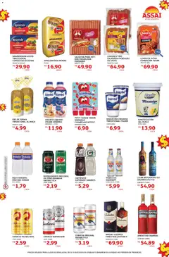 Assaí Atacadista ofertas - TO - Pré-Visualização do folheto da loja Assaí Atacadista, válido de 02.03.2026 | Página: 3 | Produtos: Salsicha, Linguiça, Manteiga, Vodka