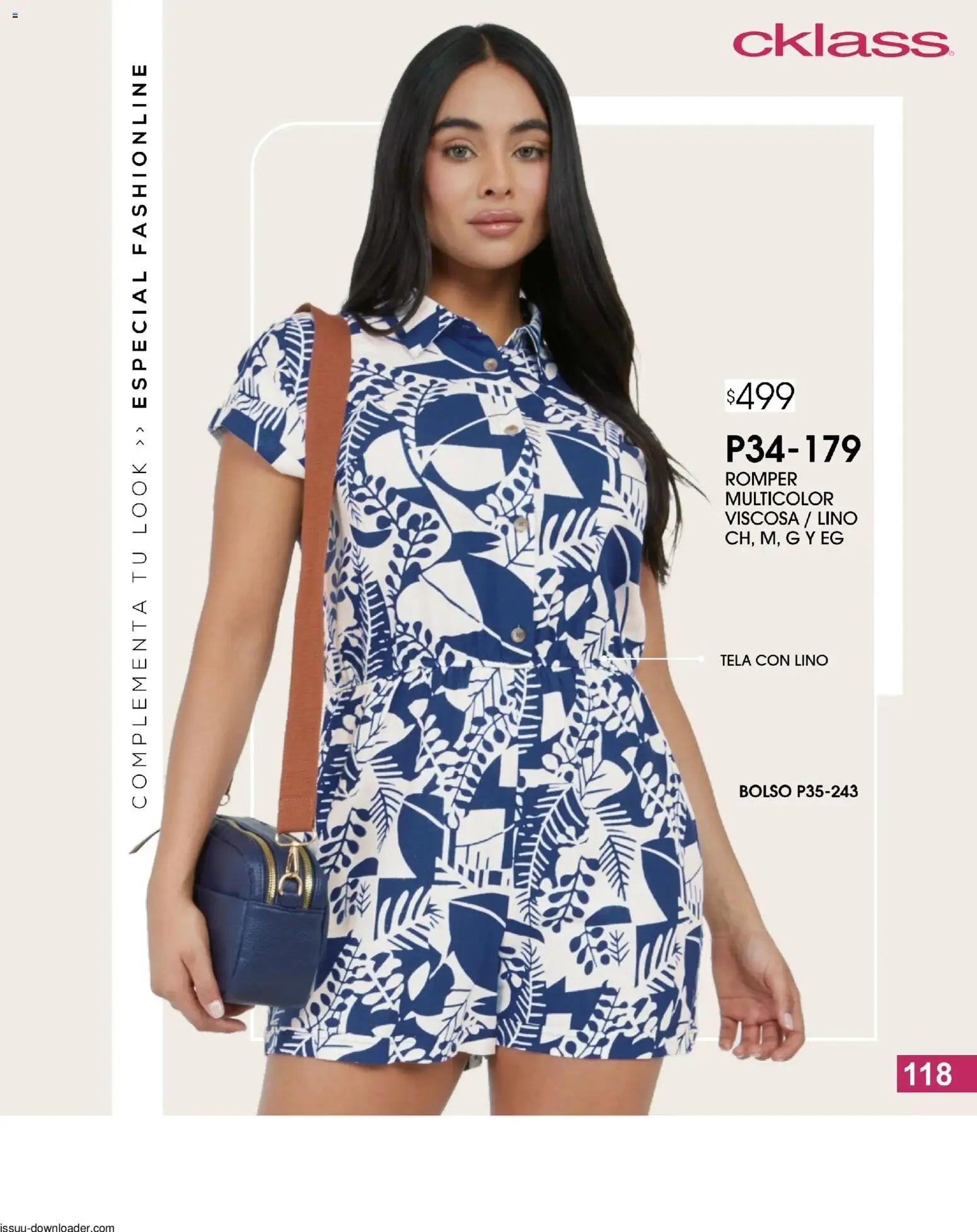 Nuevas ofertas de Cklass válidas en toda la República Mexicana desde el 06.02.2026. ¡Encuentra las mejores ofertas en Cklass catálogo Especial Fashionline! | Página: 119