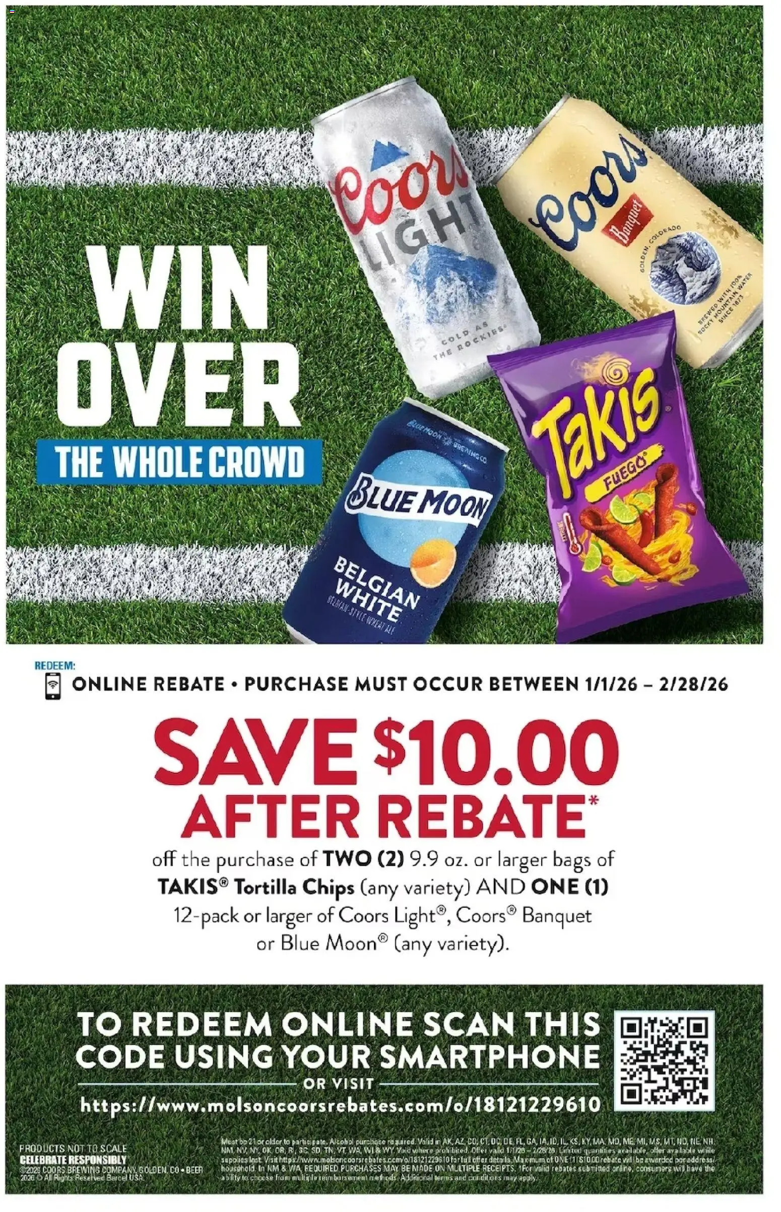 Piggly Wiggly Weekly Ad - valid from 28.01.2026 | Page: 10 | Products: Beer, Chips, Water, Smartphone