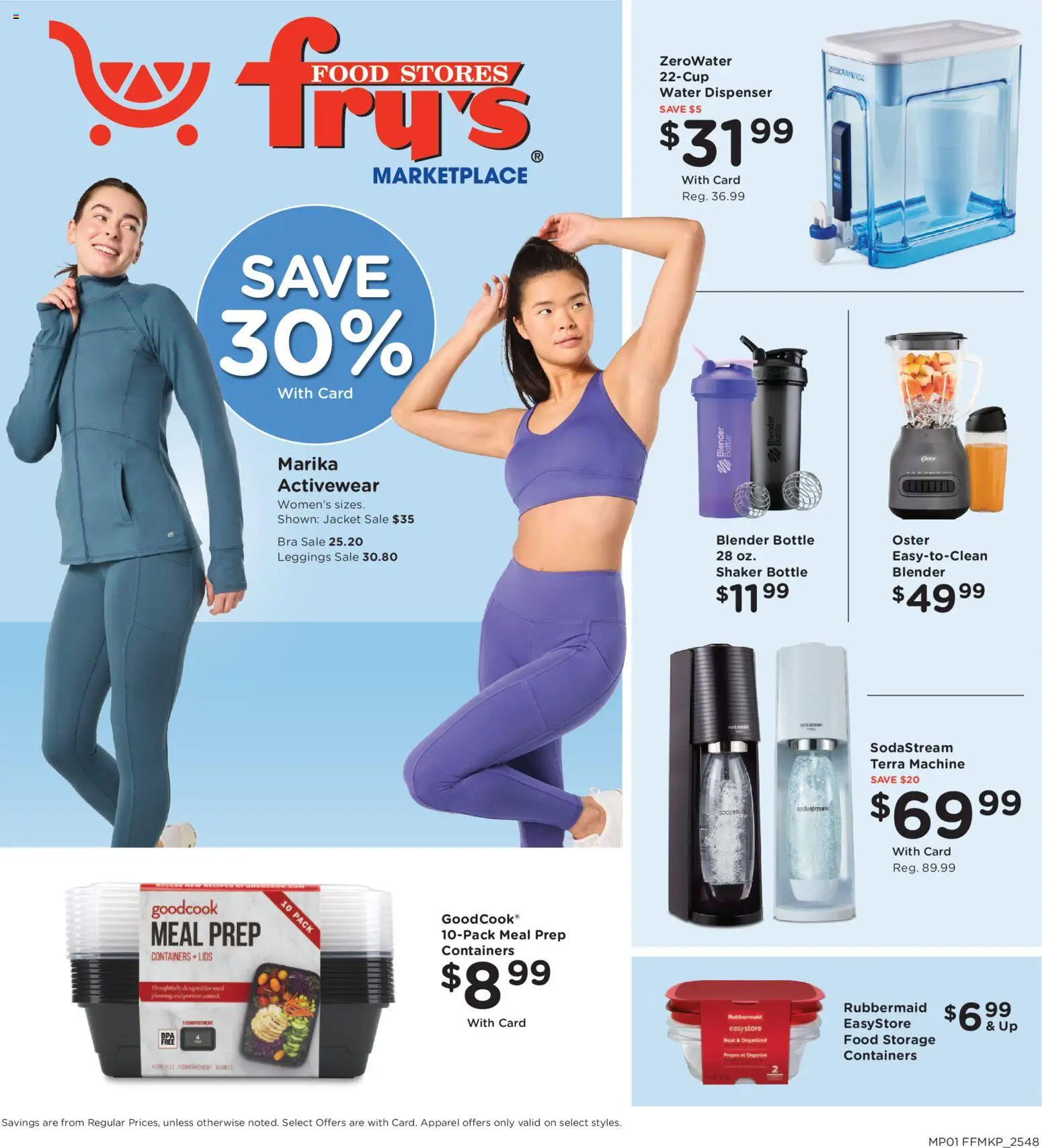 Fry's Food Home & Apparel - valid from 02.01.2026 | Page: 1 | Products: Blender, Jacket, Bra, Leggings