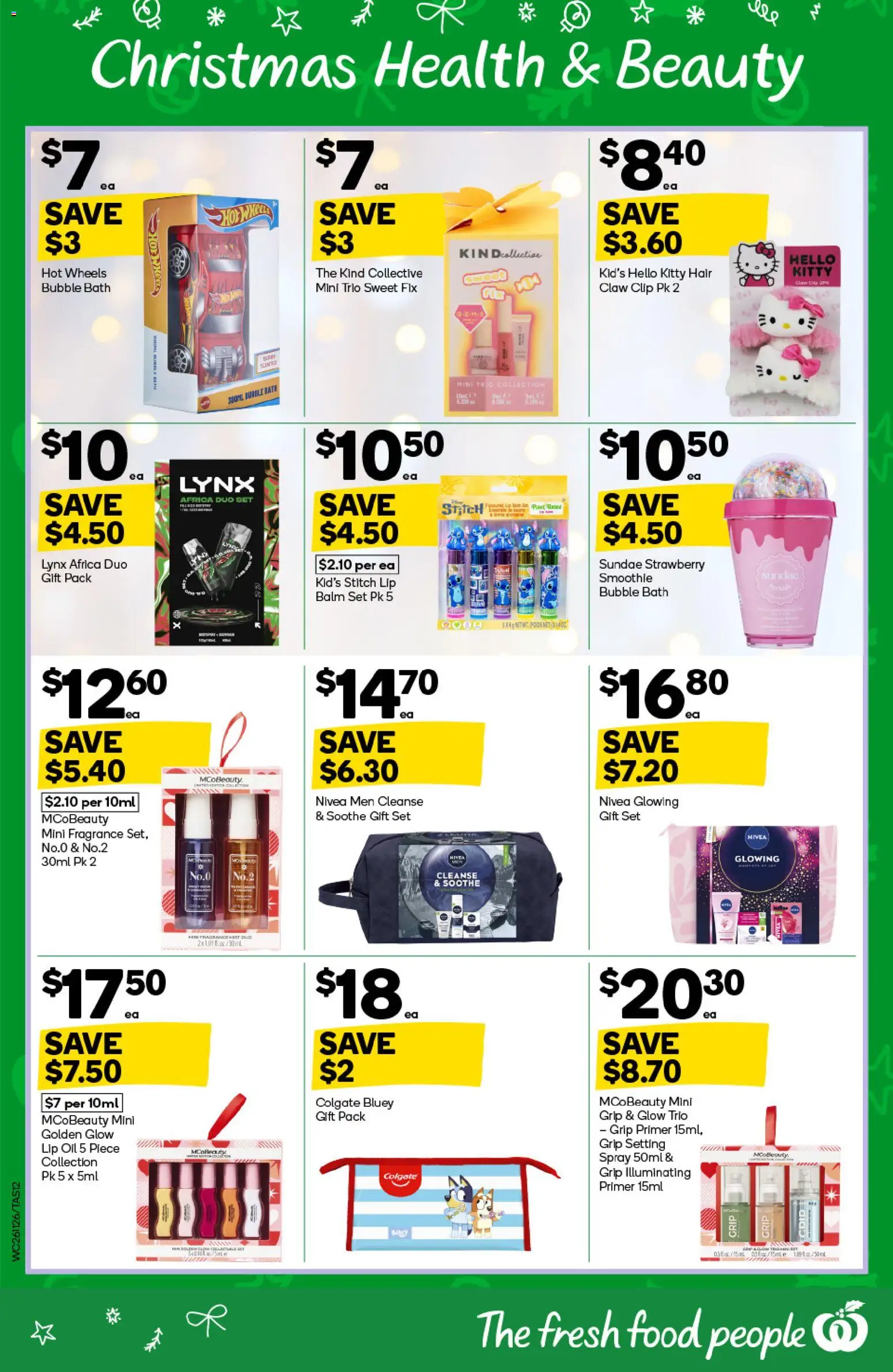 Woolworths catalogue - valid from 26.11.2025 | Page: 12 | Products: Bath, Fragrance, Bubble bath, Clip