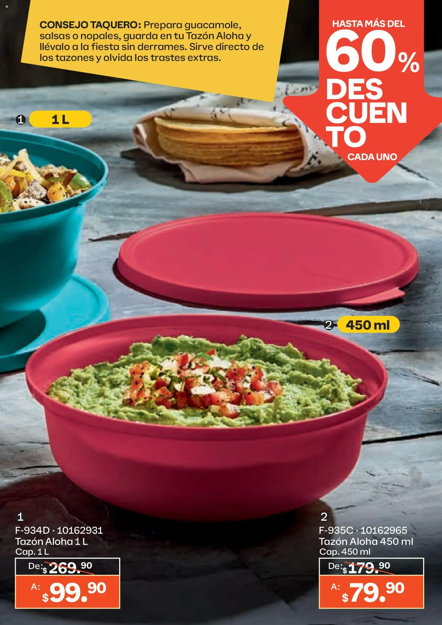 Nuevas ofertas de Tupperware válidas en toda la República Mexicana desde el 23.03.2026. ¡Encuentra las mejores ofertas en Tupperware catálogo! | Página: 43