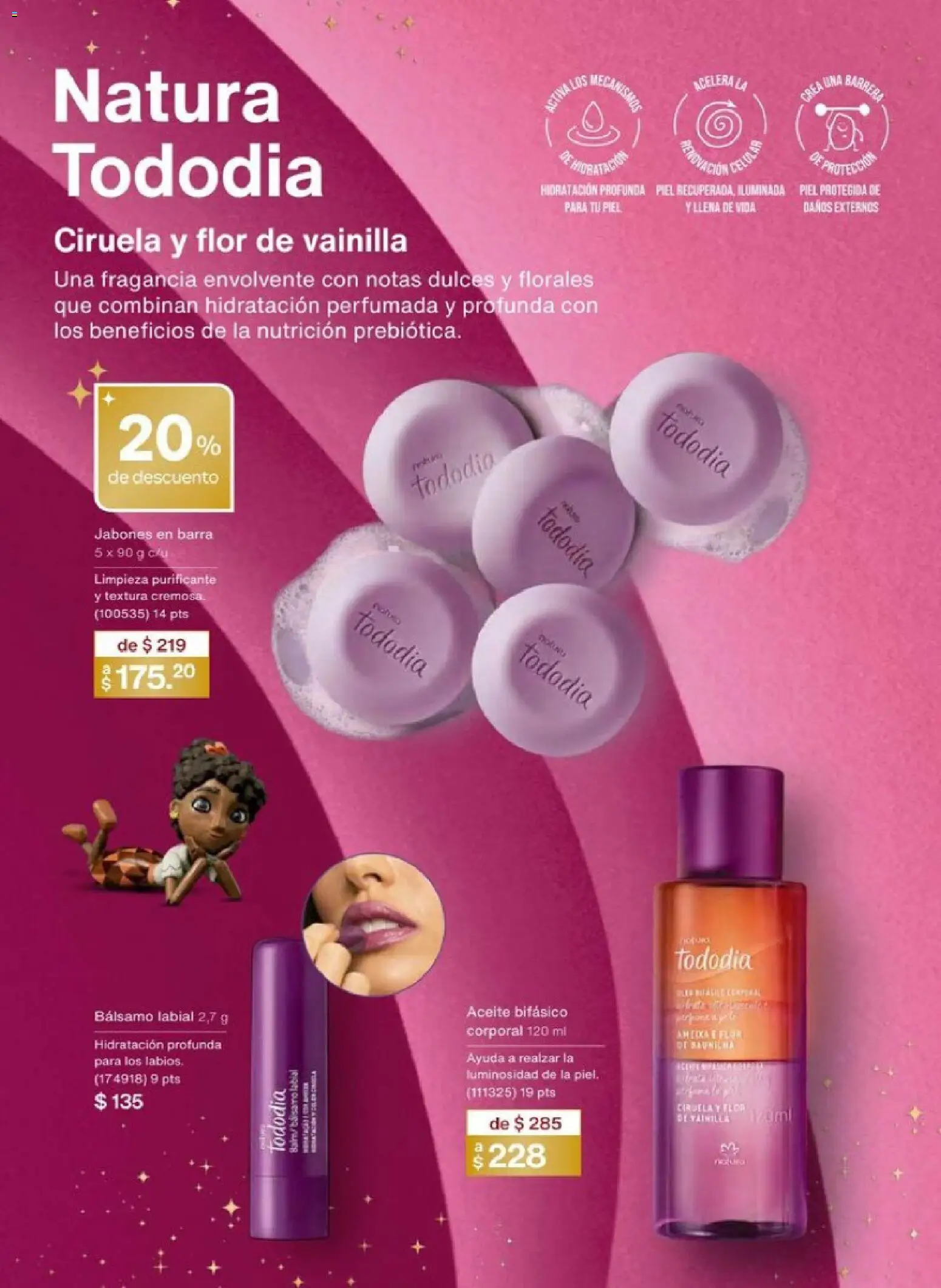 Nuevas ofertas de Natura válidas en toda la República Mexicana desde el 01.12.2025. ¡Encuentra las mejores ofertas en Natura campaña 18 2025! | Página: 130 | Productos: Aceite, Bálsamo, Barra, Fragancia