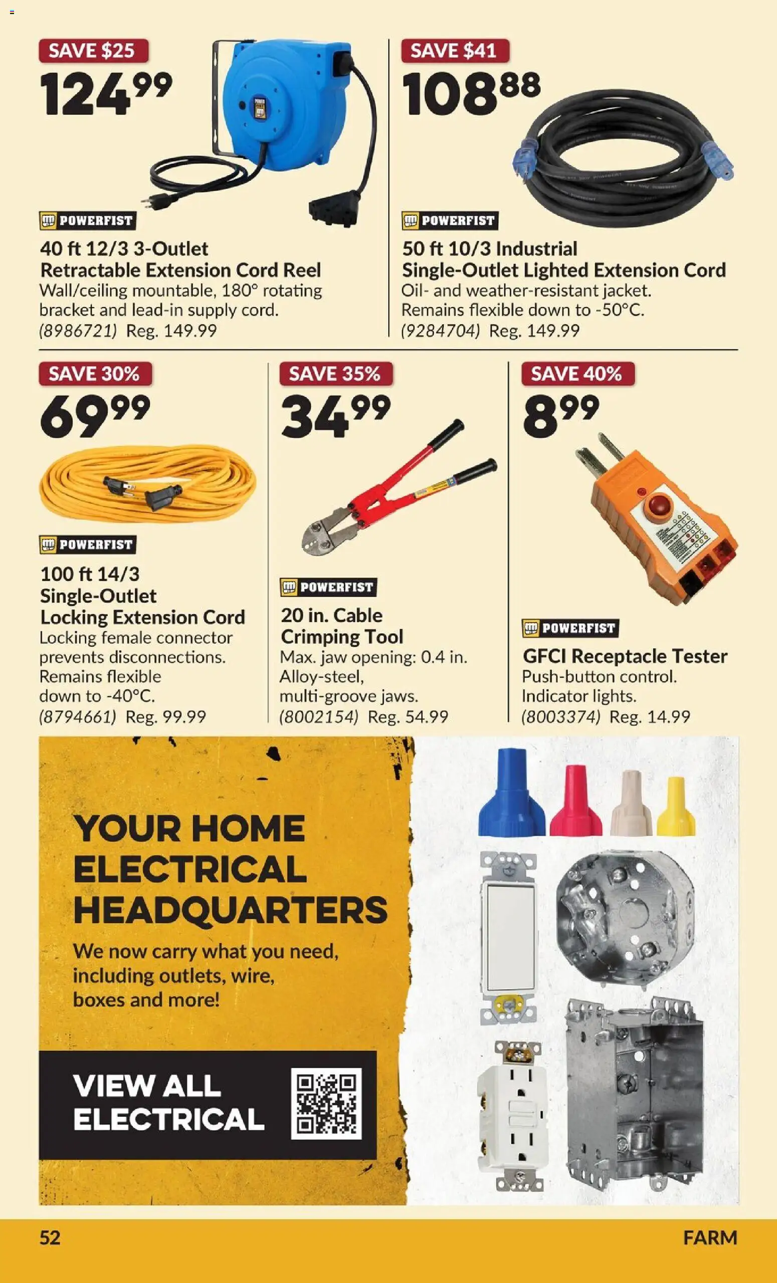 Princess Auto flyer valid from 13.01.2026 | Page: 58 | Products: Cable, Connector, Oil