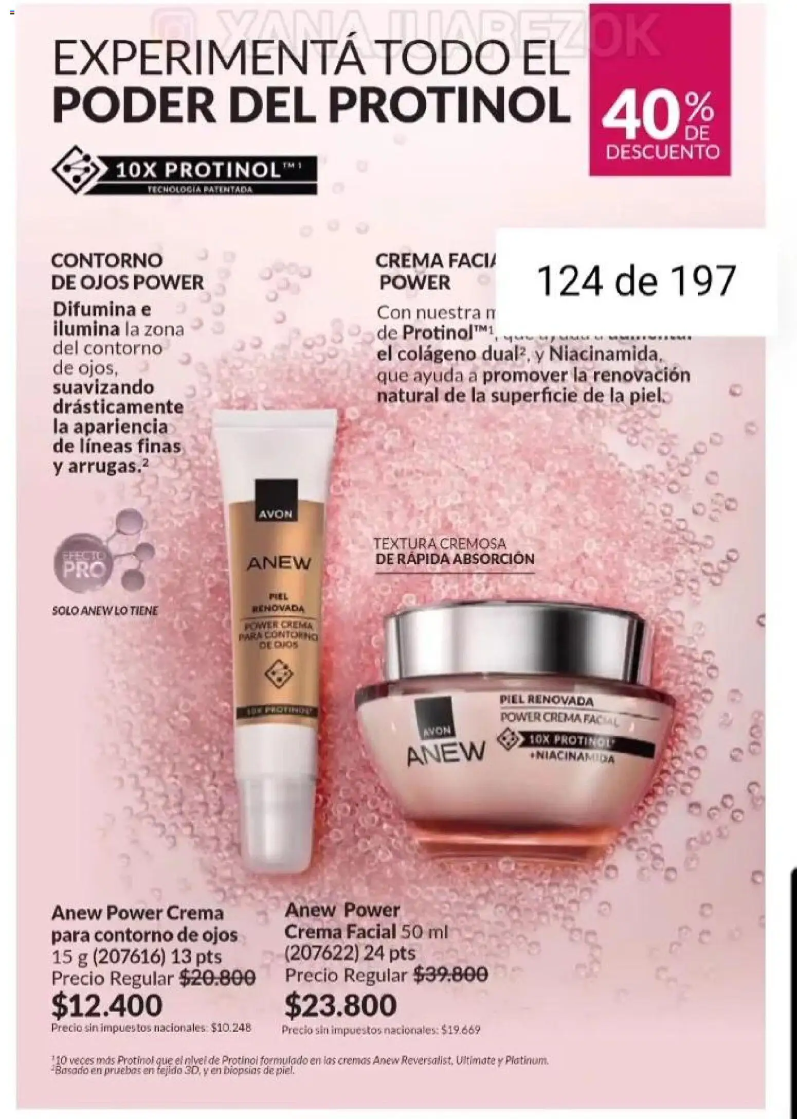 Catálogo AVON Campaña 15/2025 │ válido desde el 23.10.2025 | Página: 111 | Productos: Contorno de ojos, Contorno, Crema