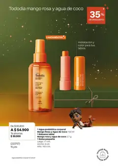 Natura - Catálogo C17/2025 -  Vista previa de la revista de la tienda Natura valido desde el 13.11.2025 | Página: 12 | Productos: Agua, Bálsamo, Bolsa, Coco