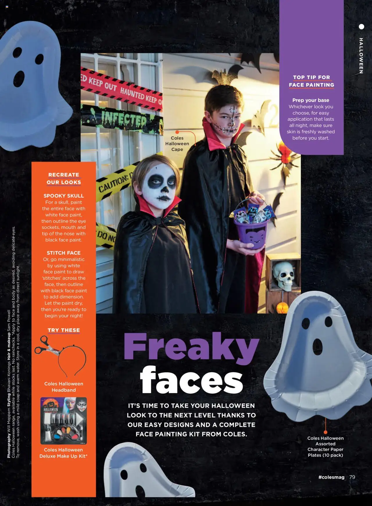Coles catalogue - valid from 06.10.2025 | Page: 83 | Products: Headband, Painting, Soap, Makeup