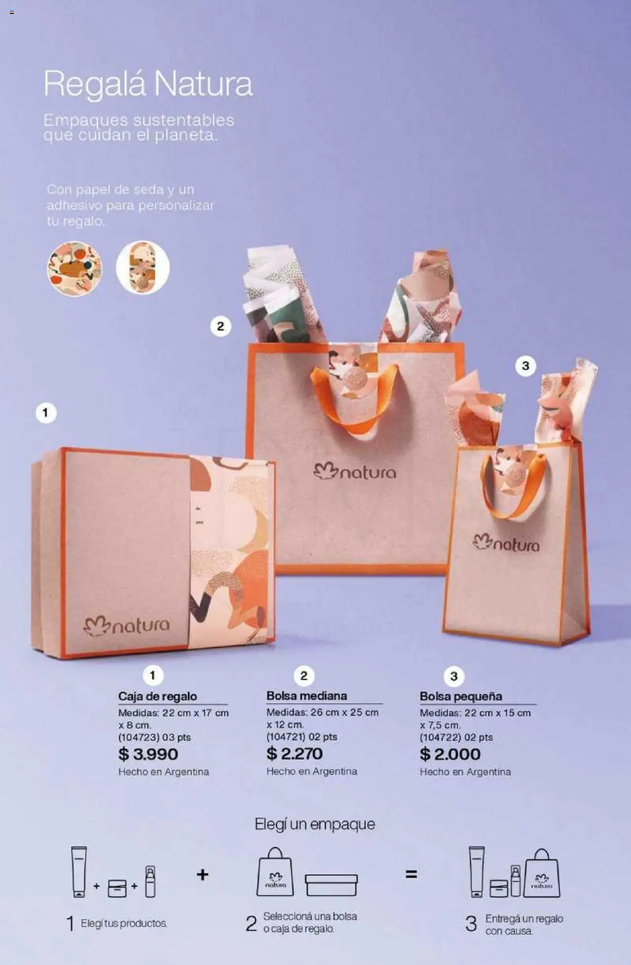 Catálogo Natura Ciclo 6 │ válido desde el 03.04.2025 | Página: 5 | Productos: Bolsa, Caja