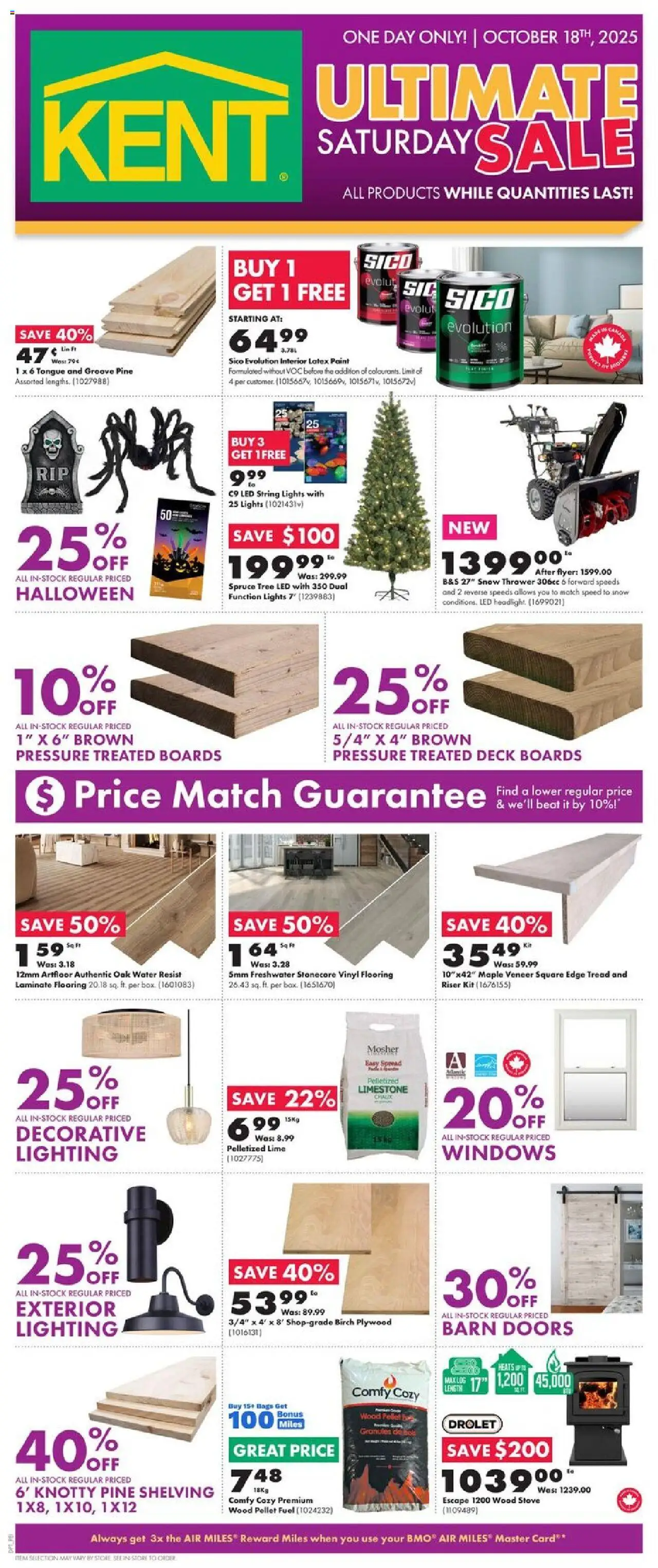 Kent flyer valid from 16.10.2025 | Page: 1 | Products: Stove