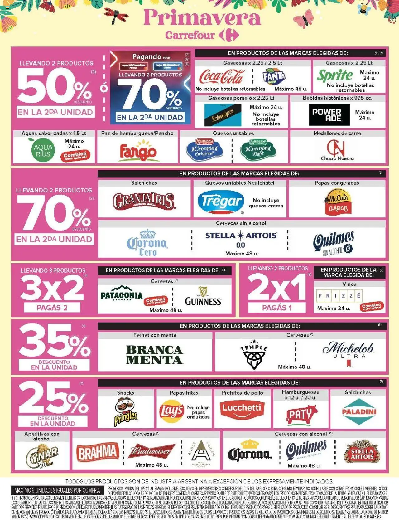 Carrefour ofertas - Comodoro │ válido desde el 18.09.2025 | Página: 11 | Productos: Teléfono, Sobre, Pomelo, Crema
