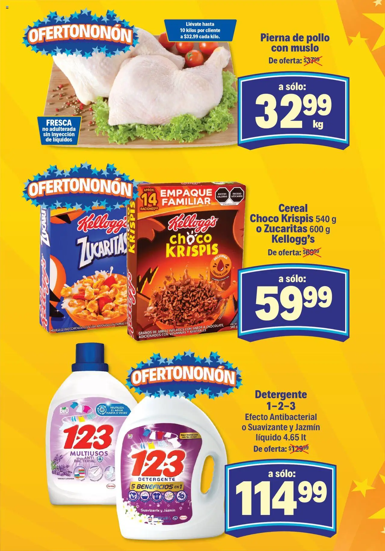 Nuevas ofertas de S-Mart válidas en toda la República Mexicana desde el 26.09.2025. ¡Encuentra las mejores ofertas en S-Mart - Folleto de Feria - Monterrey! | Página: 1 | Productos: Maíz, Detergente, Suavizante, Vitaminas