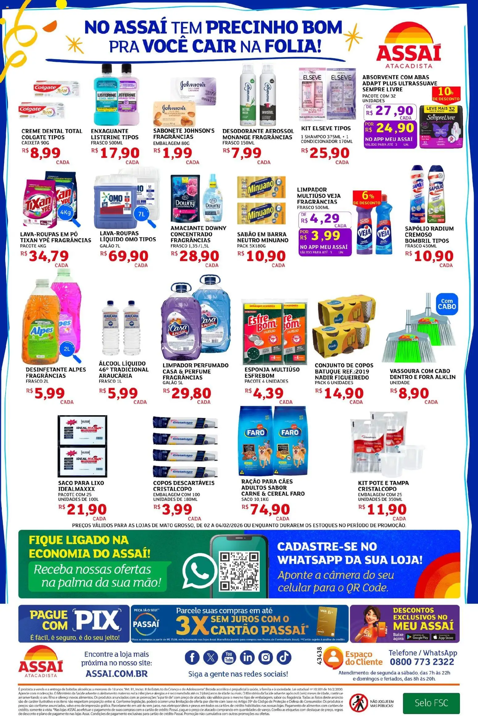 Assaí Atacadista Folheto - válido de 02.02.2026 | Página: 4