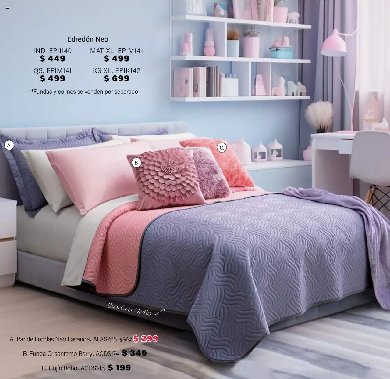 Nuevas ofertas de Colchas Concord válidas en toda la República Mexicana desde el 01.08.2025. ¡Encuentra las mejores ofertas en Colchas Concord - Catálogo! | Página: 281 | Productos: Funda