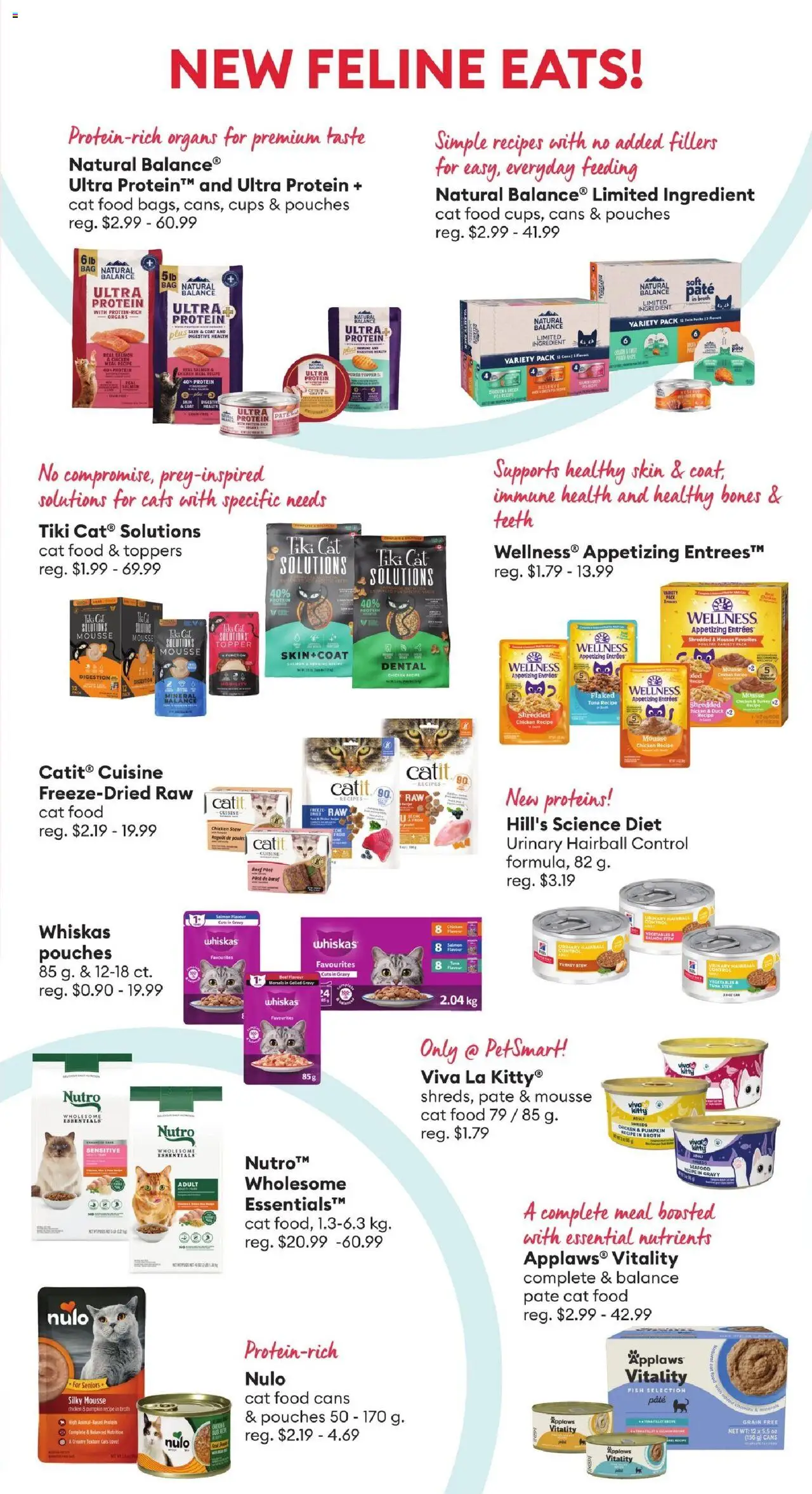 Petsmart flyer valid from 06.08.2025 | Page: 6 | Products: Fish, Beef, Turkey, Pumpkin