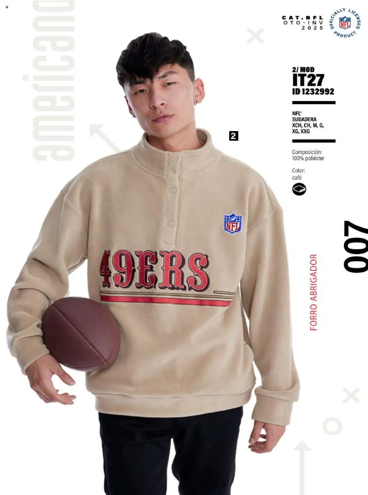 Nuevas ofertas de Price Shoes válidas en toda la República Mexicana desde el 15.10.2025. ¡Encuentra las mejores ofertas en Price Shoes - Catálogo NFL otoño / invierno 2025! | Página: 7 | Productos: Café, Sudadera