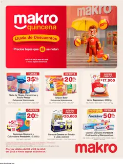 Makro catálogo -  Vista previa de la revista de la tienda Makro valido desde el 03.04.2026