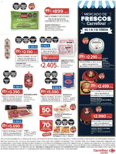Vista previa Carrefour Market catálogo válido desde el 03.02.2026 | Página: 16 | Productos: Caso, Sobre, Mortadela, Queso
