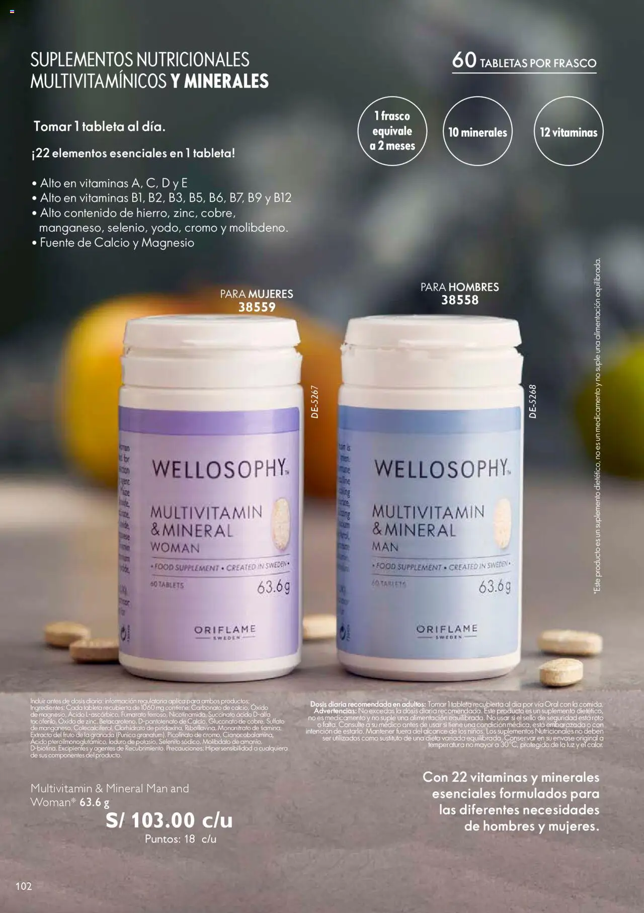Catálogo Oriflame válido desde 04.10.2025 | Página: 102 | Productos: Tableta