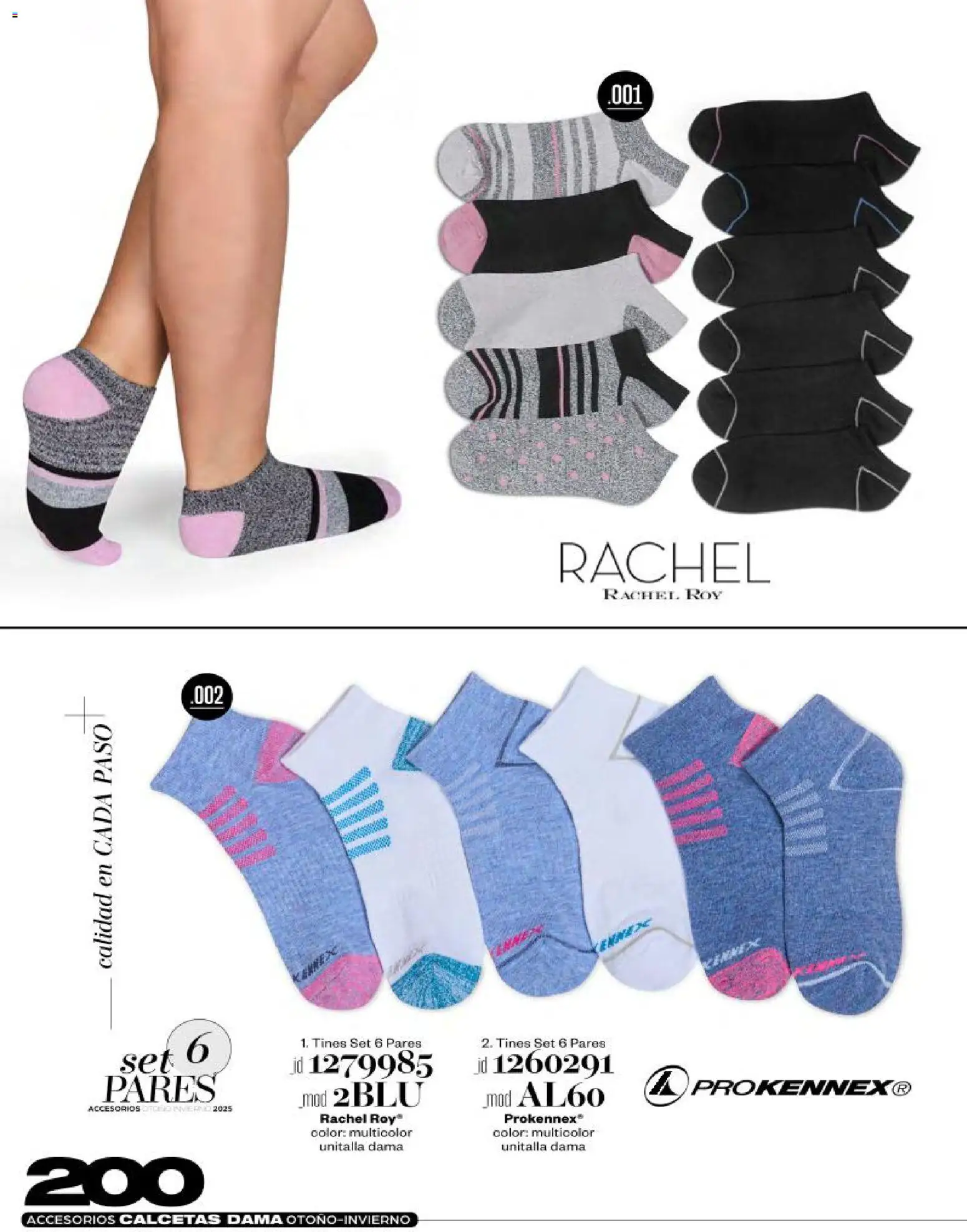 Nuevas ofertas de Price Shoes válidas en toda la República Mexicana desde el 03.11.2025. ¡Encuentra las mejores ofertas en Price Shoes catálogo Accesorios! | Página: 200 | Productos: Calcetas