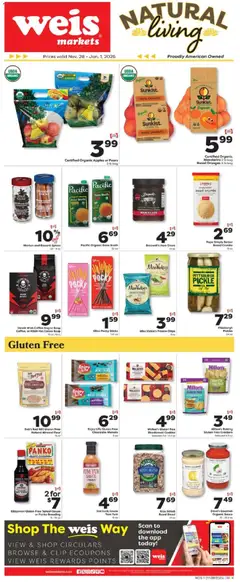Preview of Weis weekly ads valid from 28.11.2025 | Page: 1