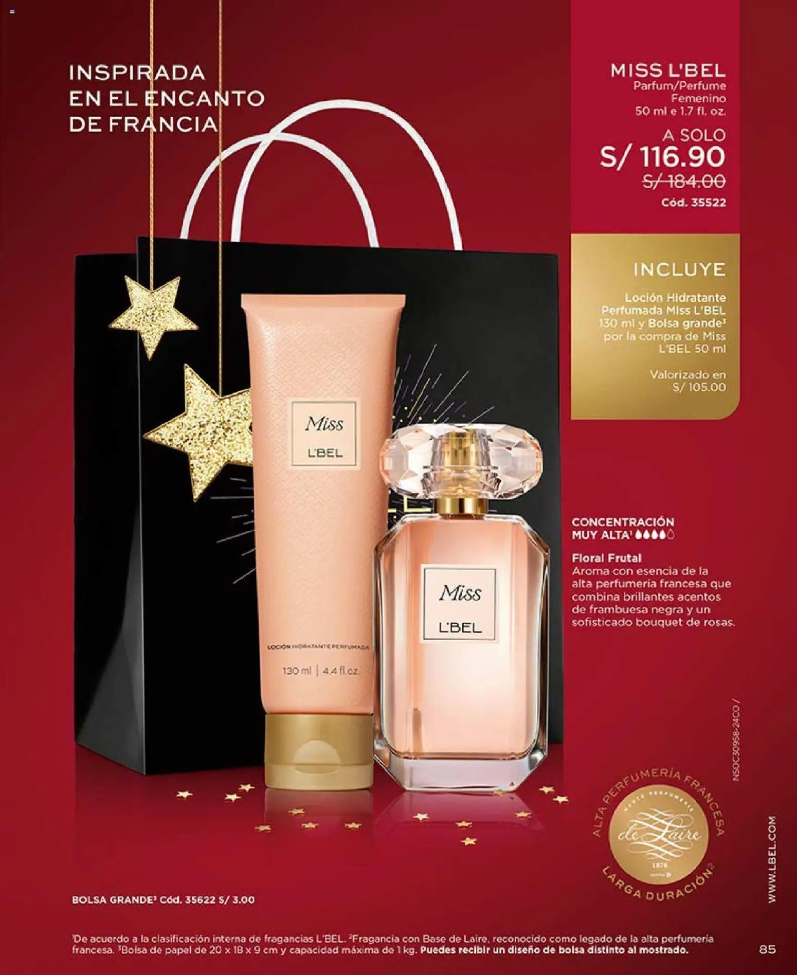 Catálogo L'Bel válido desde 14.11.2025 | Página: 85 | Productos: Bolsa