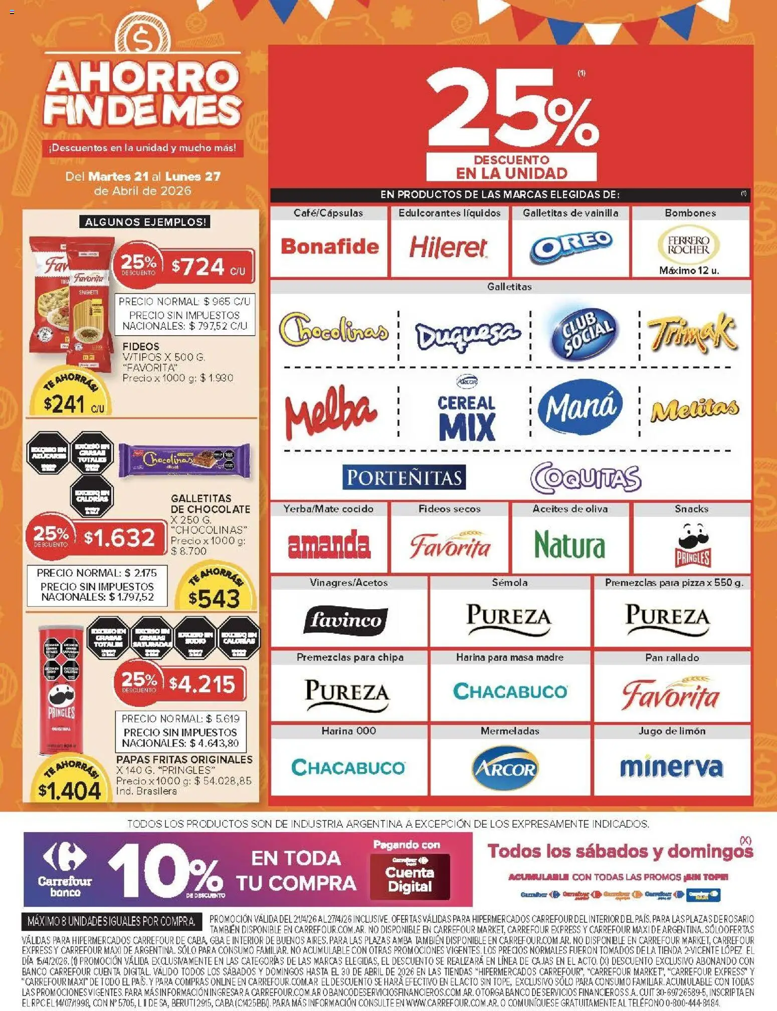 Carrefour ofertas │ válido desde el 21.04.2026 | Página: 10