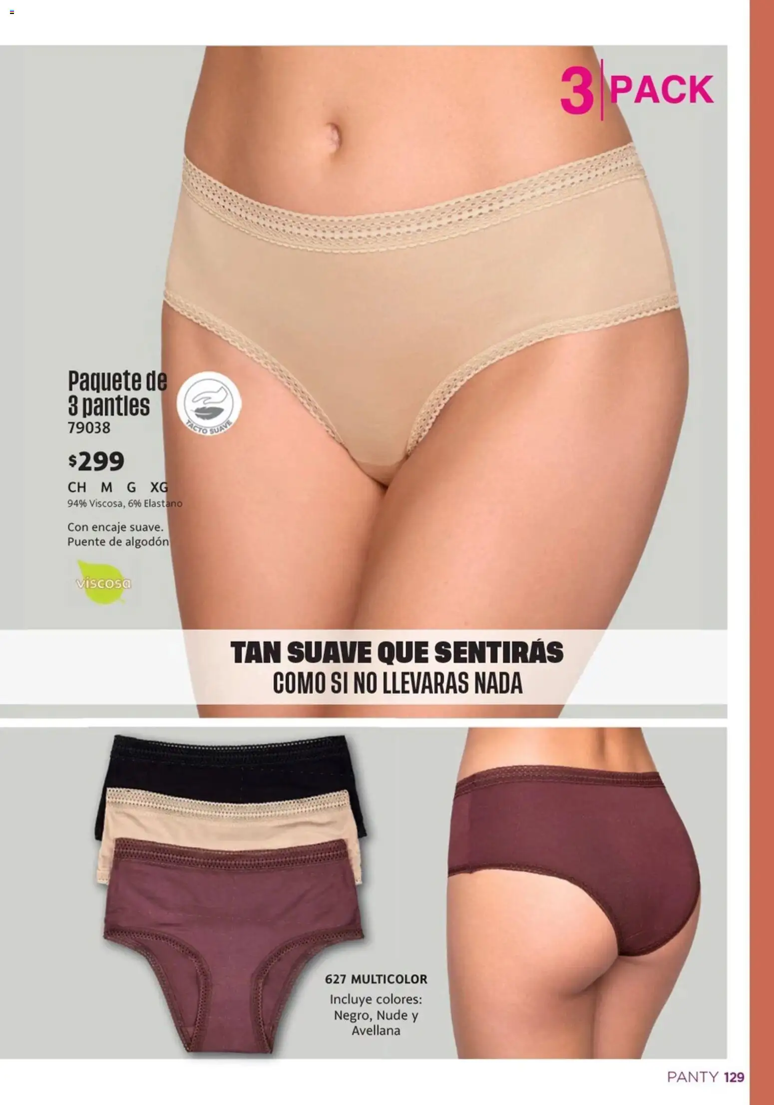 Nuevas ofertas de Ilusión válidas en toda la República Mexicana desde el 01.03.2026. ¡Encuentra las mejores ofertas en Ilusión catálogo Primavera! | Página: 131 | Productos: Algodón