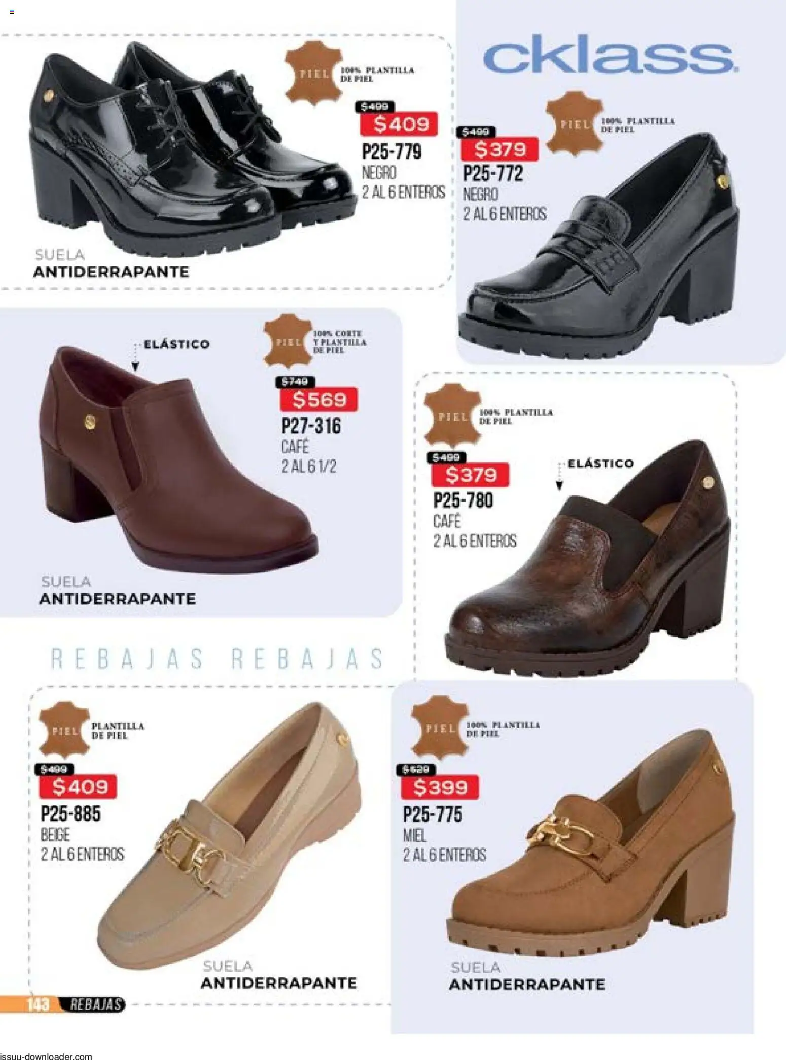 Nuevas ofertas de Cklass válidas en toda la República Mexicana desde el 31.10.2025. ¡Encuentra las mejores ofertas en Cklass catálogo Súper Rebajas Calzado! | Página: 144