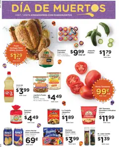 Preview of King Soopers weekly ads valid from 15.10.2025 | Page: 17 | Products: Peppers, Jalapeno peppers, Oil, Chocolate
