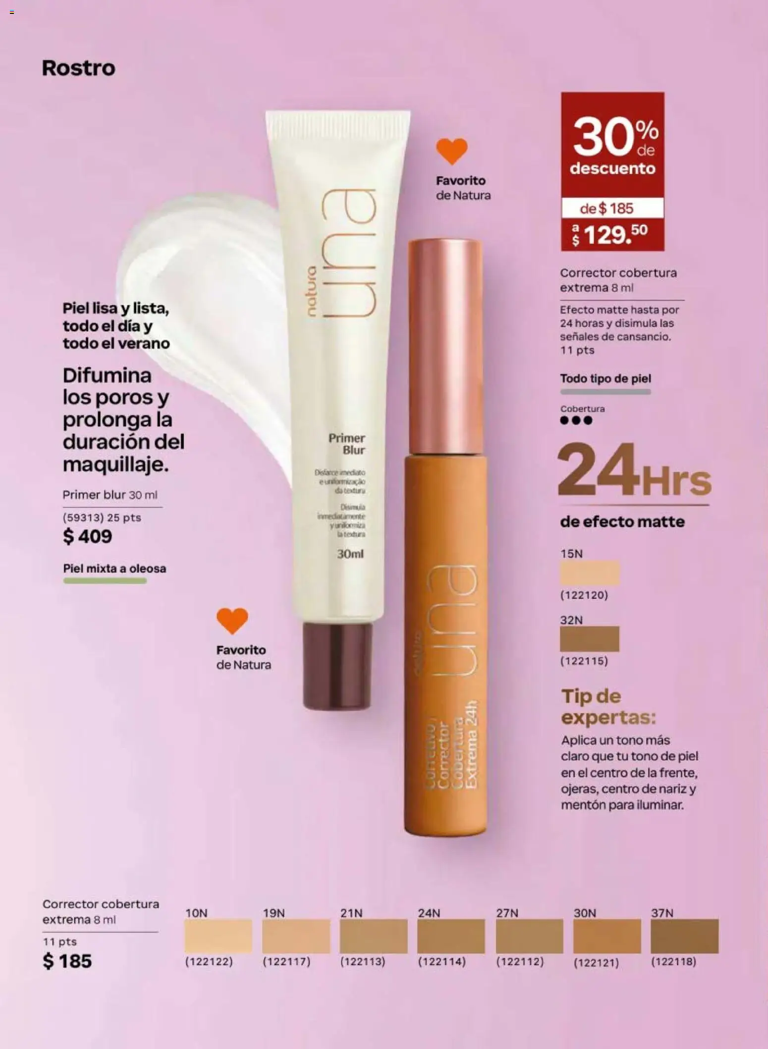 Nuevas ofertas de Natura válidas en toda la República Mexicana desde el 13.03.2026. ¡Encuentra las mejores ofertas en Natura campaña 5 2026! | Página: 54 | Productos: Corrector