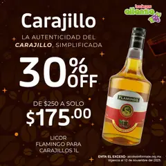 Vista previa de Bodegas Alianza catálogo Carajillo, nuevo folleto de la tienda, válido en México a partir del 10.11.2025