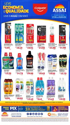 Assaí Atacadista ofertas - PA - Pré-Visualização do folheto da loja Assaí Atacadista, válido de 27.04.2026