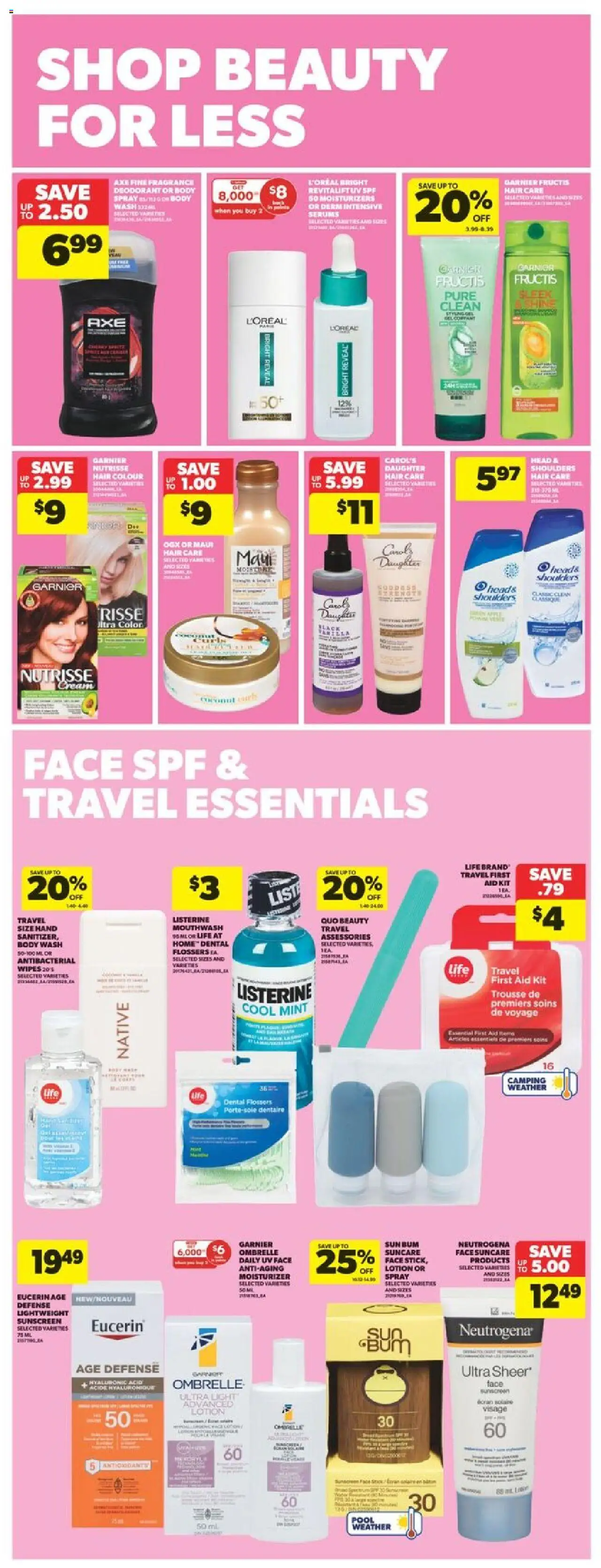 Real Canadian Superstore flyer valid from 29.05.2025 | Page: 27 | Products: Cream, Body wash, Deodorant, Mouthwash